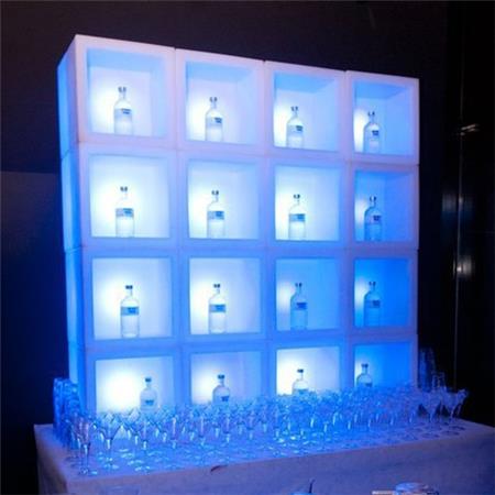 Lightning element - Open Cube/Back bar