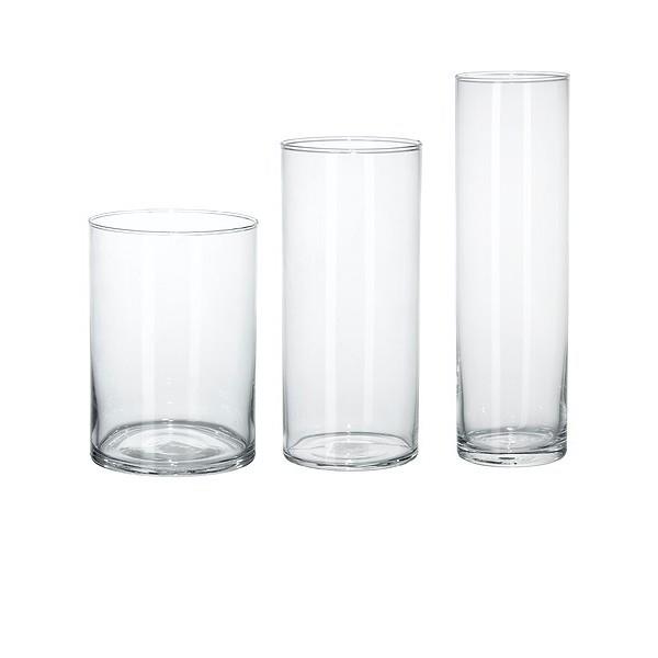 Glass vase in three sizes
