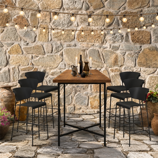 Bar Stool - Night, black