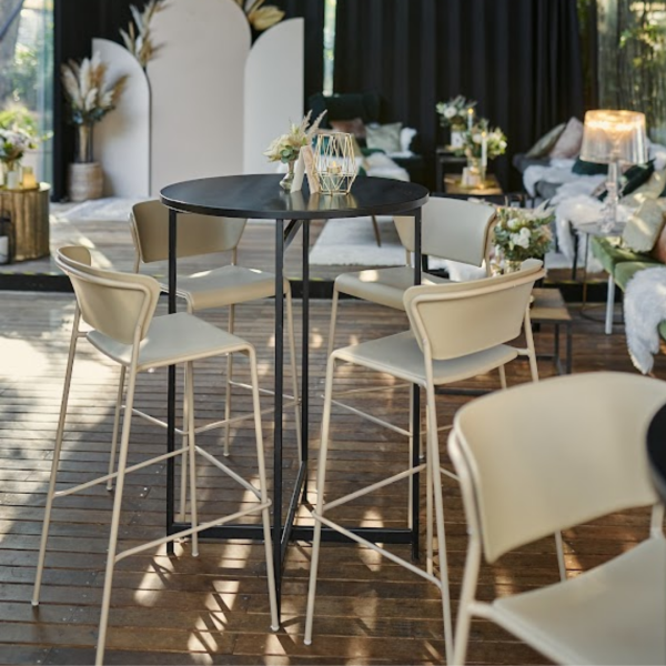 Bar Stool - Natur, beige