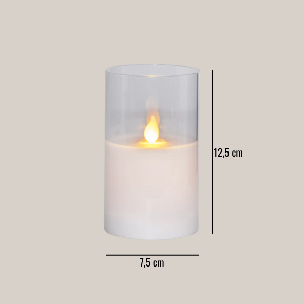 Baterijska sveča v vazi M