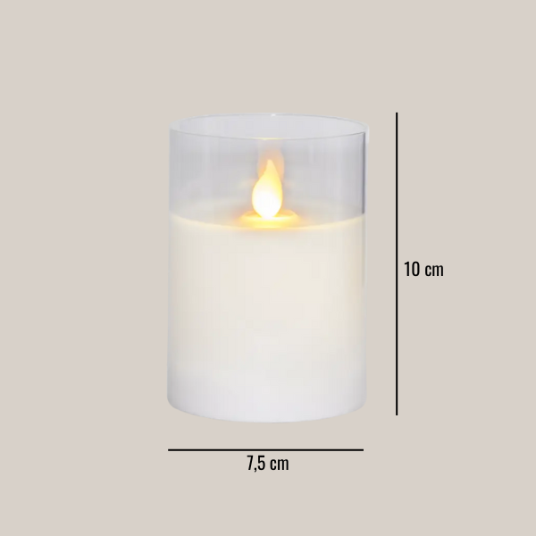 Baterijska sveča v vazi S