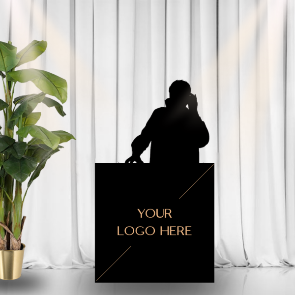 Bar - Cube, 1m, black