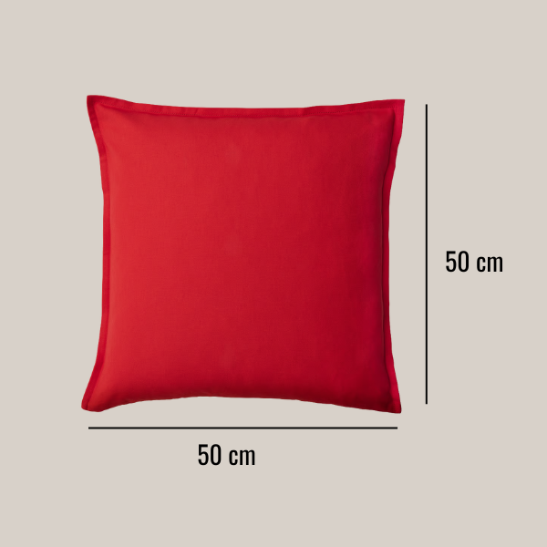 Dekorativna blazina 50, rdeča