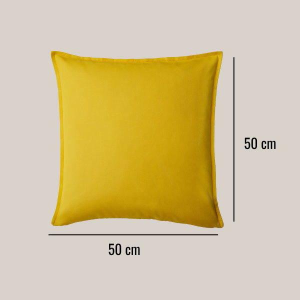 Dekorativna blazina 50, rumena
