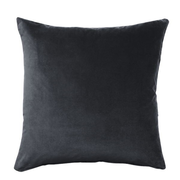 Decorative Cushion 40, Velvet Black