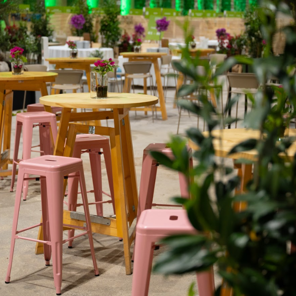 Miza barska Wood 80, natur