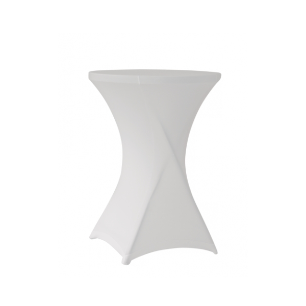 Miza barska Fold 80, bela