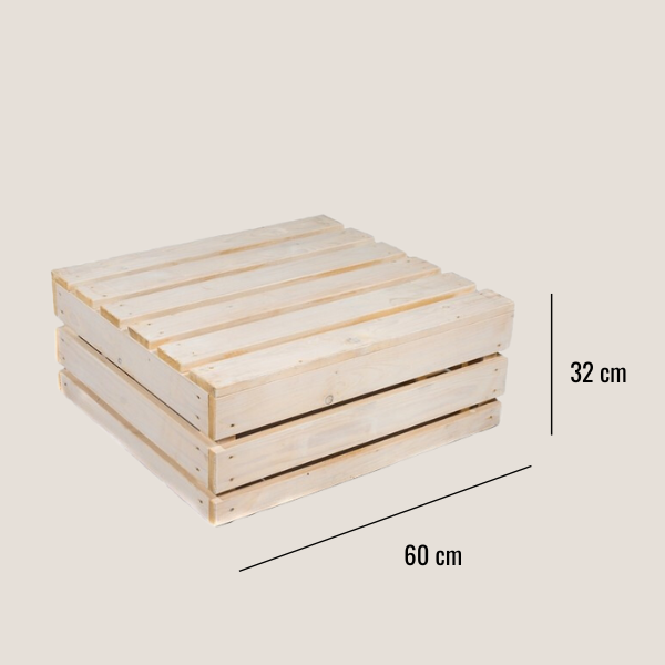 Coffee Table - Wood - White