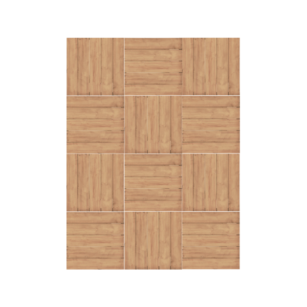Pallet lid brown