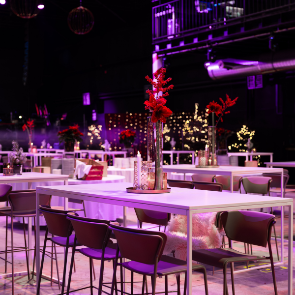 Bar table - Slim 180, white