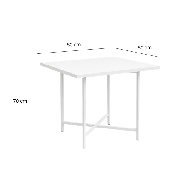 Square table