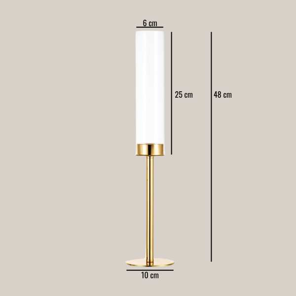 Svečnik Elegant gold L