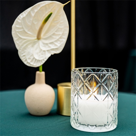 Battery Candle Glow, White