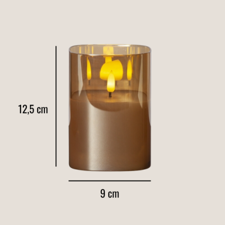 Battery Candle Amber