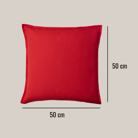 Dekorativna blazina 50, rdeča