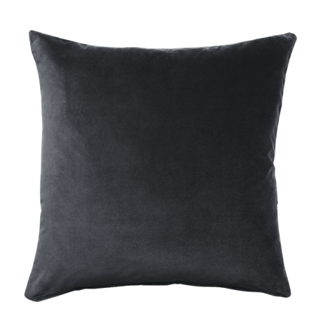 Decorative Cushion 40, Velvet Black