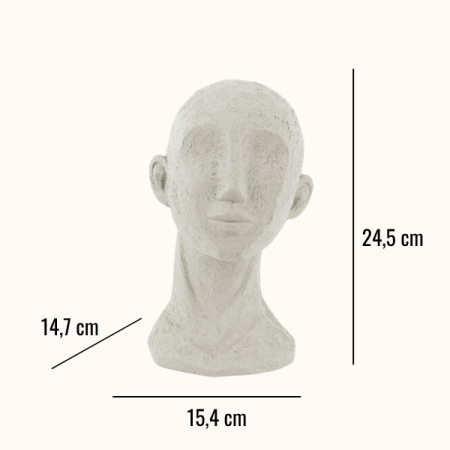 Decorative Face Figure M