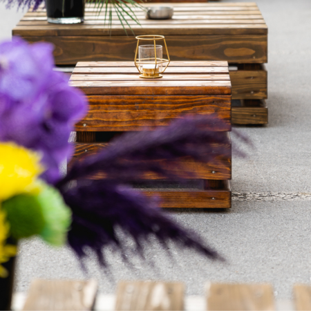 Coffee Table - Wood - Brown