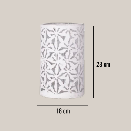 Vintage flower pot - Lace