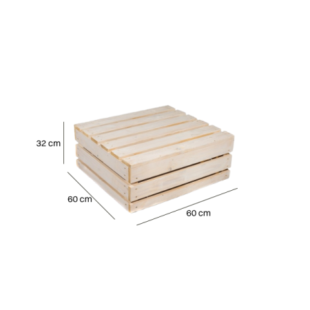 Coffee Table - Wood - White