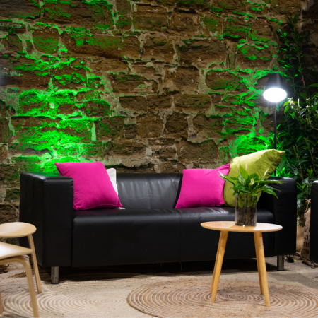 Sofa - Soft, black
