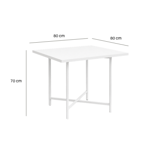 Square table