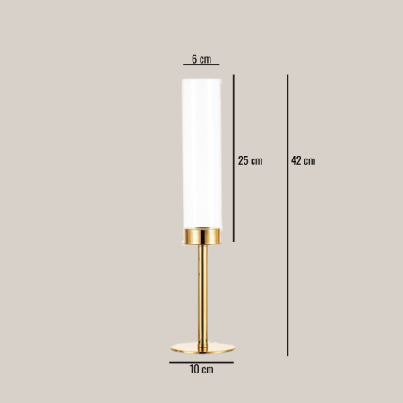 Svečnik Elegant gold M
