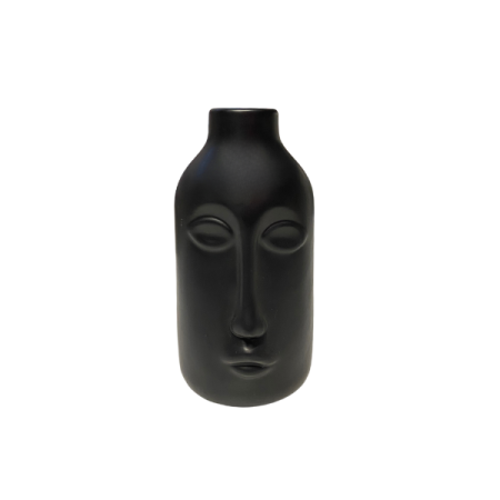 Vaza Obraz, črna, S