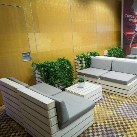 Flower box - White wood