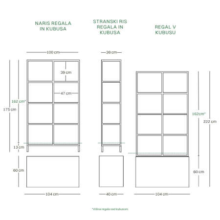 Shelving unit Iron 