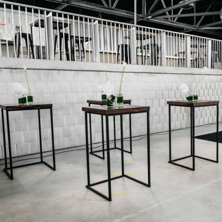 Bar table - Slim 80, wood