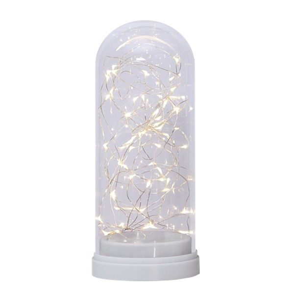 Battery Light Up Glass Dome