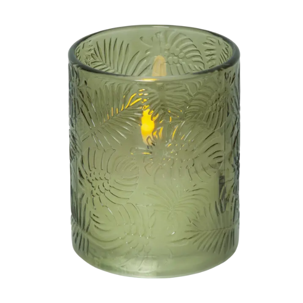 Baterijska sveča Glow, zelena