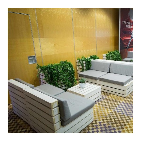 Flower box - White wood