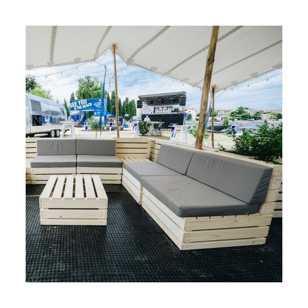 Low seat - White Wood