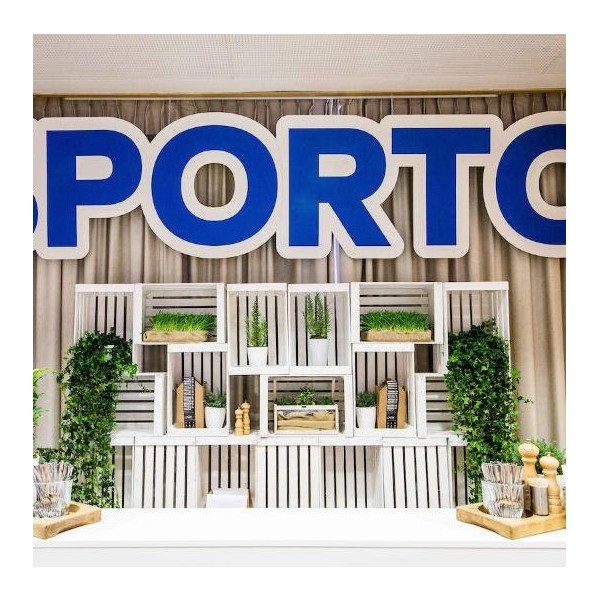 Wooden Crate - White