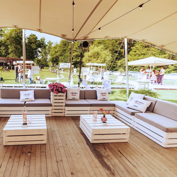 Low seat - White Wood