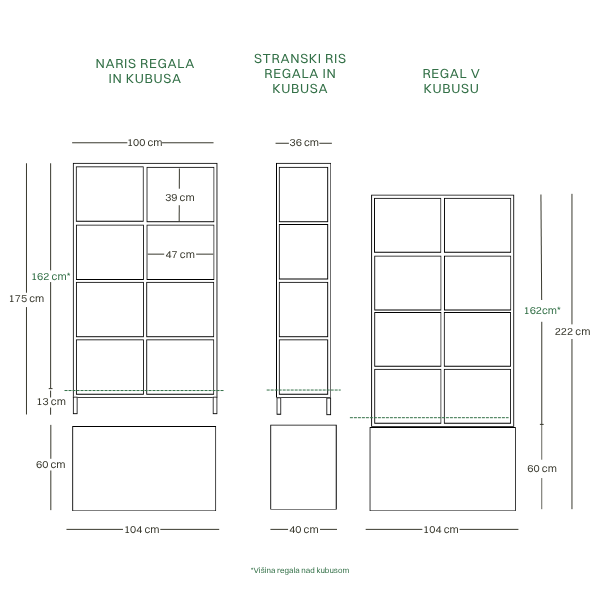 Shelving unit Iron 
