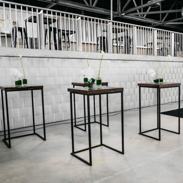 Bar table - Slim 80, wood