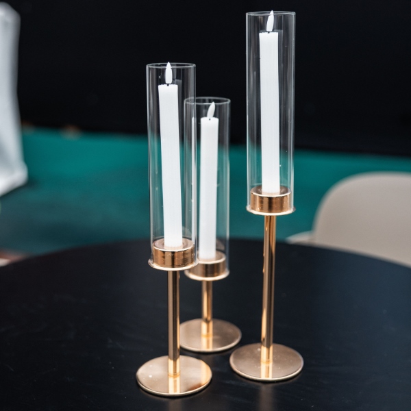 Candlestick Elegant gold L