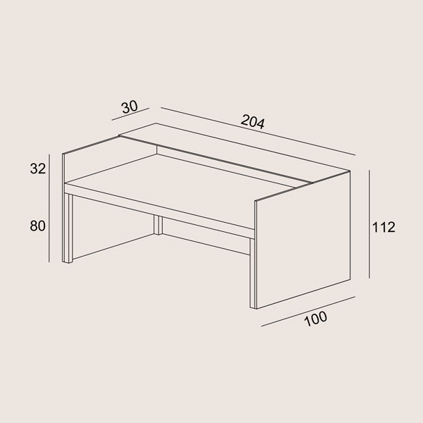 Bar Cube, črn