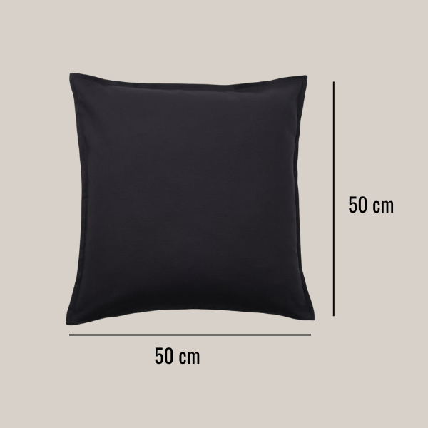 Dekorativna blazina 50, črna