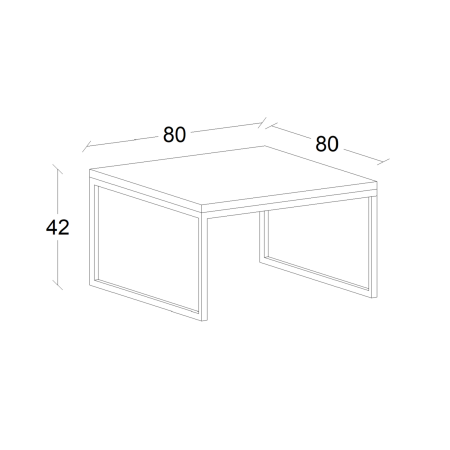 Coffee table - Slim