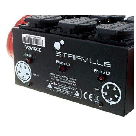 Stairville V2616BE CE CEE Power Distributor