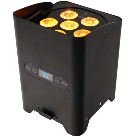 FOS Luminus Baterijski LED par PRO IP (DMX)