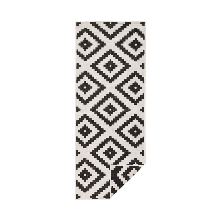 Karo Rug - Black and White 