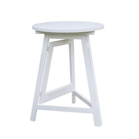 Bar Table - Wood 80 White