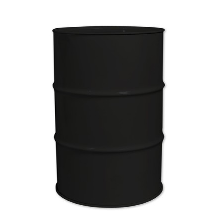 Metal barrel - Iron, black