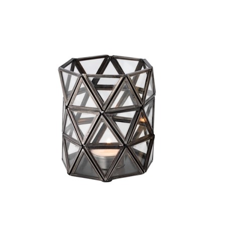 Candle holder - Geo, steel